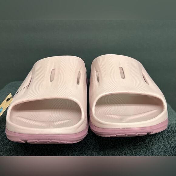 Hoka Ora Recovery Slide 3  Comfort Sandals Mens Size 14 New Color Salmon - Picture 3 of 9